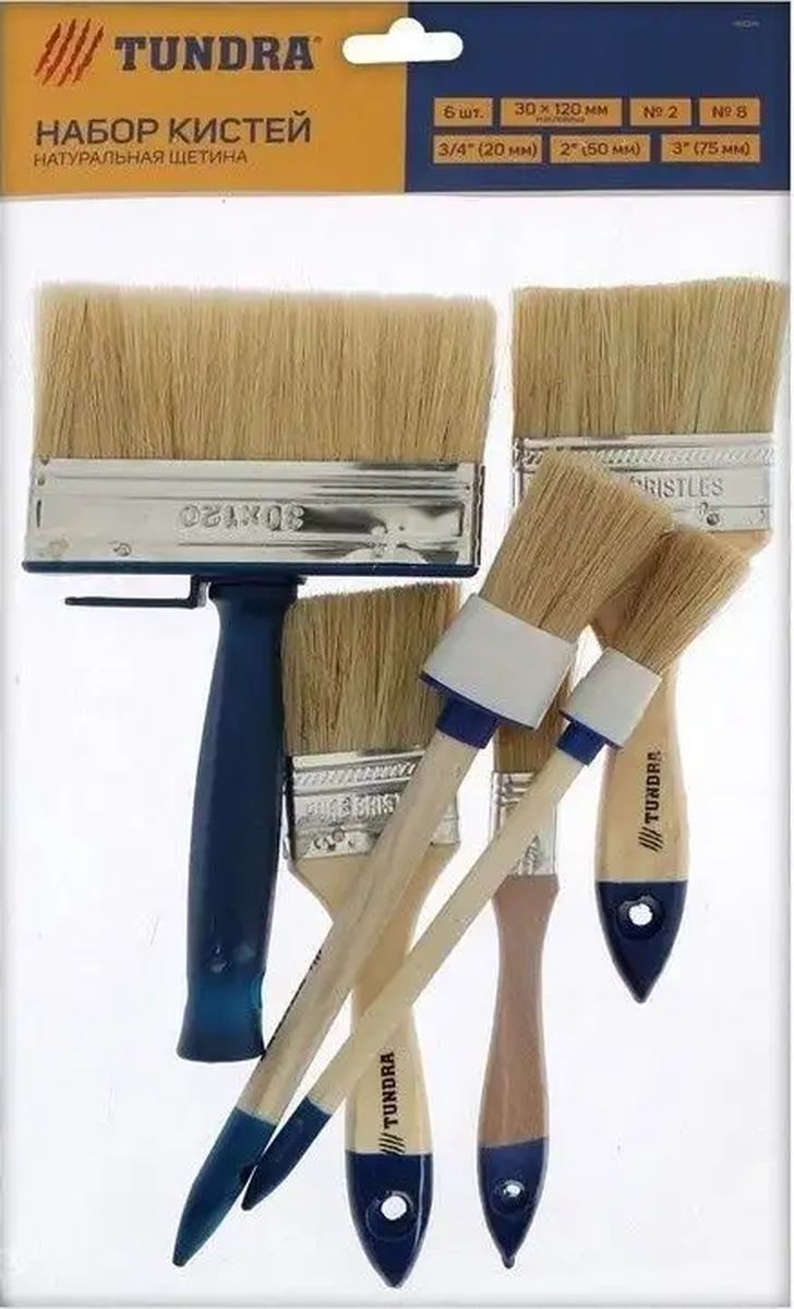 Tundra Boya Fırçaları Seti 6 Adet 28298682