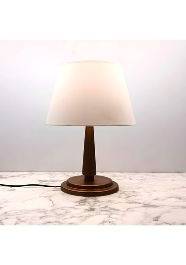 Panu Eskitme Gold Metal Abajur Altın