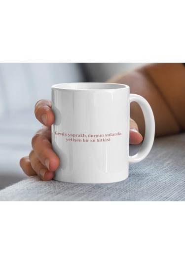 Nilüfer İsimli Kupa Bardak, İsimli Bardak, Hediye Kupa Bardak, Kahve Kupa Bardak