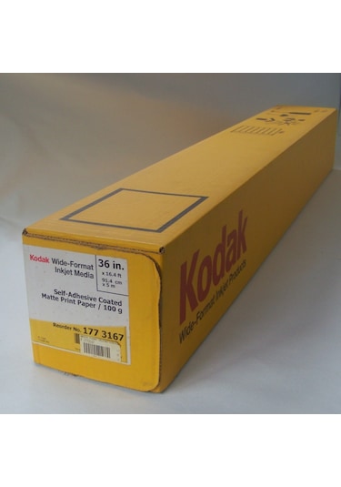 Kodak Self Adh. Coated Matte Print Paper 100gr