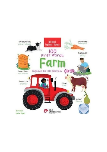 İki Dilli: İngilizce-türkçe 100 Fırst Words Farm / İngilizce İ...