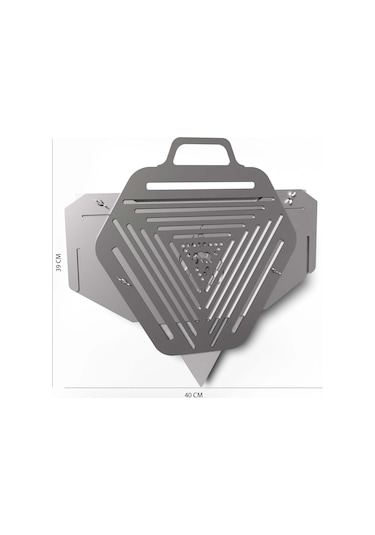 Kamp Ayısı Igniteroast Taşıma Çantalı Katlanır Bushcraft Mangal