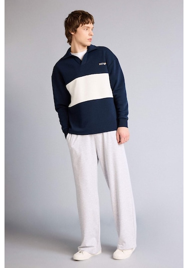 Defacto Baggy Fıt Sweatshirt Kumaşı Alt G9752ax26spgr100 Gri-gr100 Defacto Baggy Fıt Sweatshirt Kumaşı Alt G9752ax26spgr100 Gri-gr100
