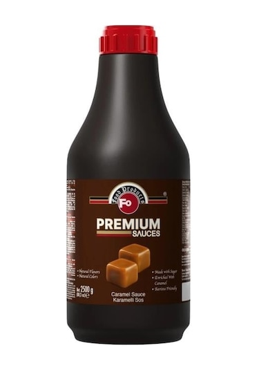 Fo Karamelli Bar Sos - Premium 2,5 Kg