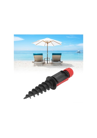 Tenfowee Plastik Sahne Şemsiye Çapa, 25-32mm Çaplı Şemsiyeler İçin, Zor Rüzgarlarda Sabit, Kolay Kurulum, Tatil Kampı Plajda Kullanım