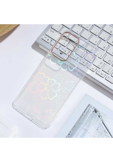 Xiaomi Redmi Note 11 Pro 5g Kılıf Zore Sidney Desenli Sert Kapak Flower No3