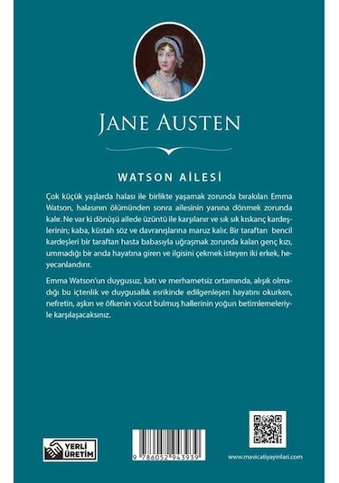 Watson Ailesi - Jane Austen - Maviçatı (dünya Klasikleri)