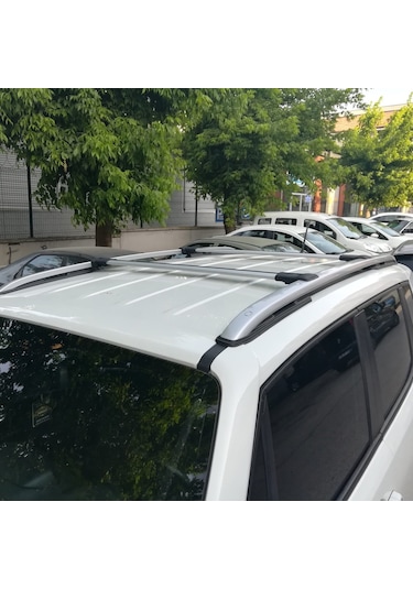 Dacia Logan Mcv 2007-2012 İçin Araca Özel Portbagaj Ara Atkısı, Ekipman Taşıyıcı Çapraz Barlar 2 Adet - Gri