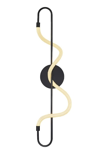 Özcan Aydınlatma 3240-apl2-19 Dikey Hortum Aplik Siyah