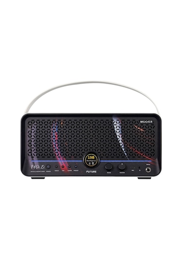 Mooer F40ilı/wsr Future Şarjlı 40w Stereo Akıllı Gitar Amfisi White Stellar Ring