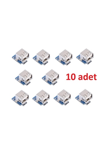 10 Adet Powerbank Devresi -Usb Pil Şarj Modülü , 5V Usb Boost