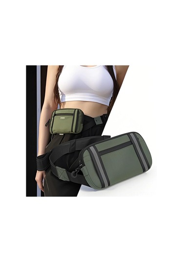 Moveevo Spor Aktiviteleri İçin Hafif Bel Çantası - Cep Telefonu, Anahtar Ve Para Çantası İçin Yeterli Mekan - Bisiklet Sürme, Koşu Ve Outdoor Kullanıma Uygun - Turuncu Turuncu