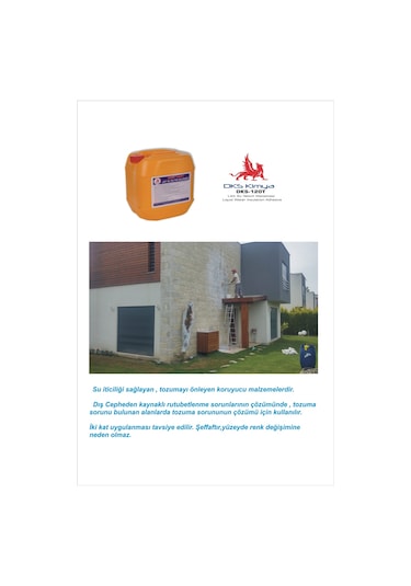 Dks 120T - Likit , Şeffaf Su Yalıtım Malzemesi 20 Kg