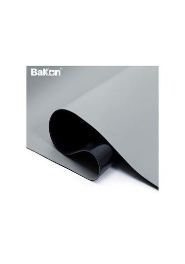 Bakon Bk123 Esd Gri Antistatik Örtü Esd Mat 1x1 Metre Kare