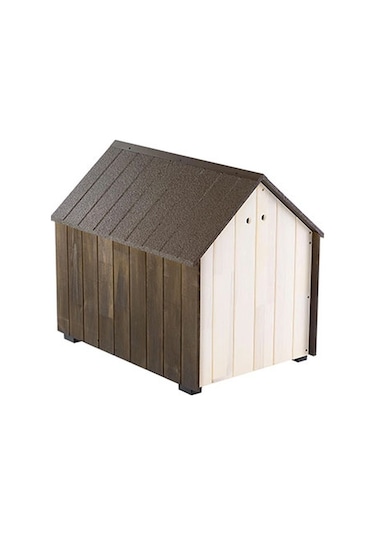 Ferplast Koya Ahşap Köpek Kulübesi Large 63.3 x 91.5 x 77.5 CM