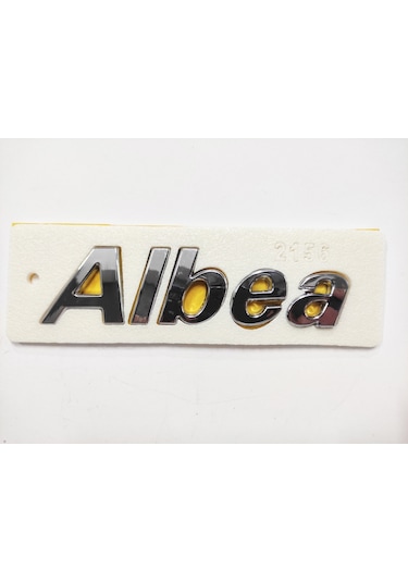 Fiat Albea Arma Bagaj Yazısı Yapıştırma 13cmx3.3cm 2156