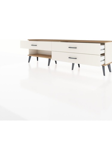 Arges Tv Ünitesi 3 Çekmeceli 176x30x51 Aytaşı-çam/aytaşı Atlas Çam/aytası