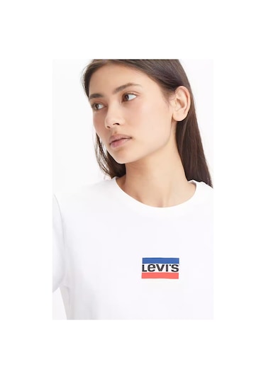 Levi'S Kadın T Shirt A2086-0196 Beyaz