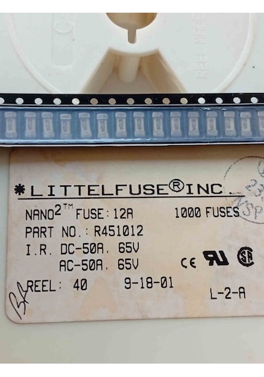 R451012 12a 65v Sigorta Lıttelfuse Smd 10 Adet