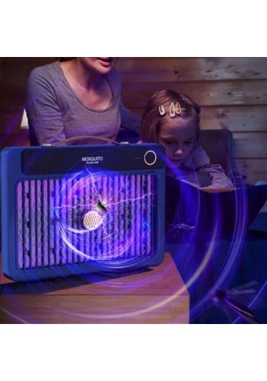 4000mah Şarj Edilebilir Kablosuz 3000v Yüksek Güçlü Elektrikli Sivrisinek Öldürücü Sivrisinek Öldürm