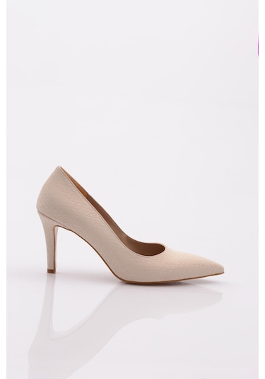 Dgn 1002 Kadin Topuklu Stiletto Ayakkabi 1002-2453-R9093 Ten Dgn 1002 Kadin Topuklu Stiletto Ayakkabi 1002-2453-R9093 Ten