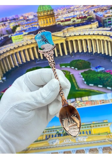 Bjorn "saint Petersburg" Hatıra Kaşığı Seti, 3 Parç 406211318