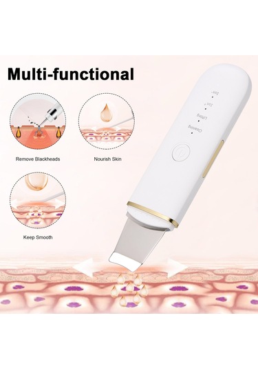 Youtek "şarj Edilebilir Yüz Temizleme Cihazı - Siyah Nokta, Kırışıklık Ve Gözenek Giderme İçin 4 Modlu Derin Temizlik"