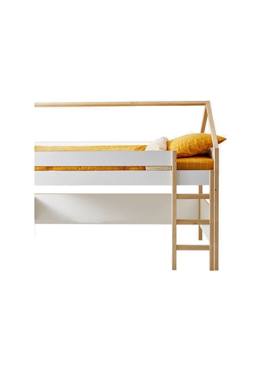 Markaawm Montessori Ranza Çocuk Ve Bebek Odası Ranza 90x190 Beyaz