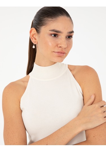 Pierre Cardin Kadın Ekru Bluz Triko 50296460-vr019 Ekru