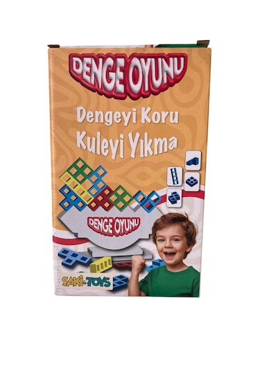 Denge Oyunu Dengeyi Koru Kuleyi Yıkma Eğitici Ve Eğlenceli Aile Oyunu