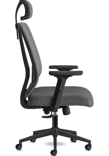 Calitteoyuncukoltuk Calitte Yönetici Çalışma Koltuğu | Spark Başlıklı | Gri Siyah