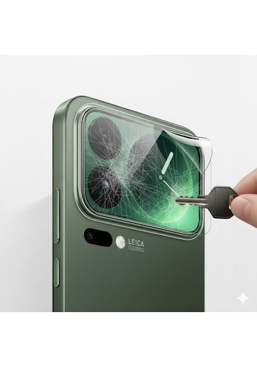 Xiaomi 17 Pro Max Uyumlu Arka Mini Ekran 3 Adet Ekran Koruyucu Nano Jelatin
