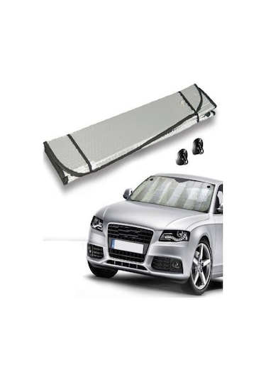 60x130cm Baloncuklu Araba Ön Cam Güneşlik Oto Güneşlik Perde