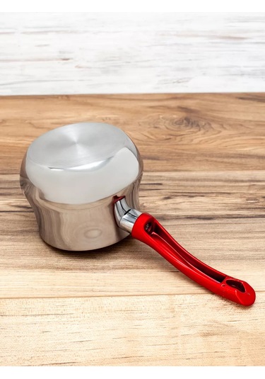 Ivalux Damla Kahve Cezvesi, 300 Ml, Kırmızı Sap 233045124