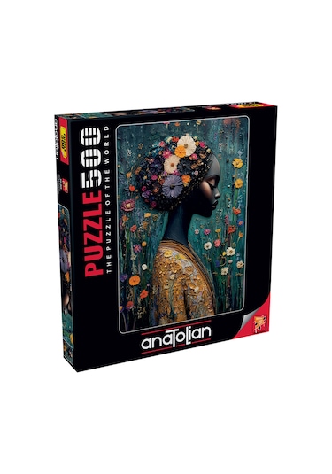 Anatolian 500 Parçalık Puzzle - Afrika Güzeli 3640