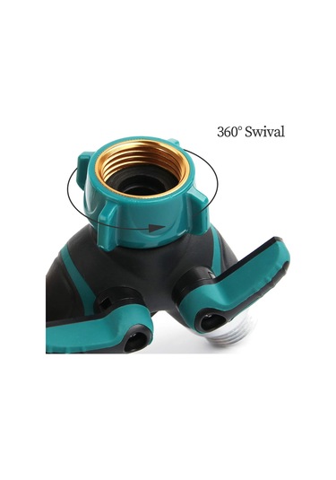 2 Yollu Su Ayırıcı, Musluk Ayırıcı, Hortum Bibi, Bahçe Hortumu Ayırıcı, Uzun Saplar