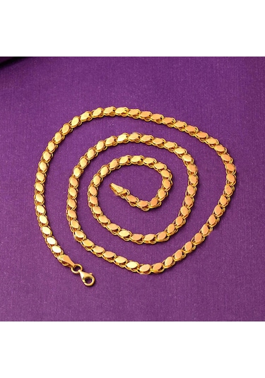 50 Cm. Maraş Pullu Altın Zincir
