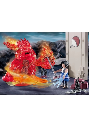 Playmobil Naruto Shippuden Sasuke Vs Itachi - 70666