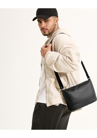 Novahub Erkekler İçin Wepower Basit Omuz Çantası Hafif Rahat Banliyö Messenger Paketi Siyah Yeşil Yeşil