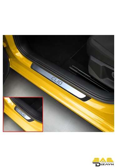 Renault Clio 5 Hb Kapı Eşik Koruması 2019 Ve Üzeri 4 Parça