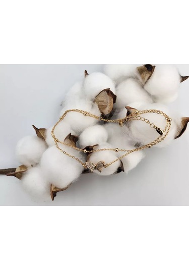 Xuping Tıbbi Alaşımdan Bacak Bilekliği 226665029 Altın