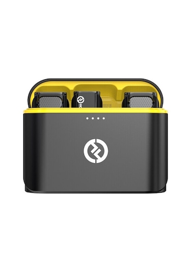 Hollyland Lark C1 Duo 2 Kişilik Kablosuz Mikrofon Sistemi Usb-c Bağlantılı, Siyah, 2.4 Ghz