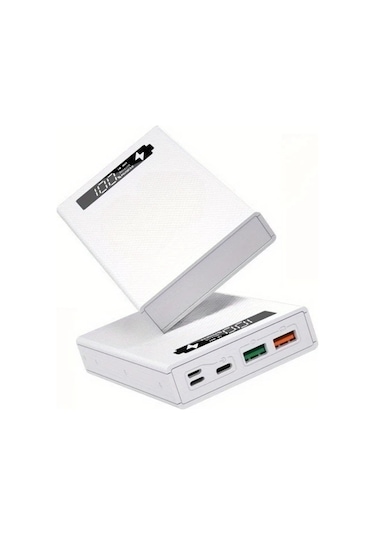 Honeybeeshop Beyaz Cx5 Kablosuz Sarj Ozellikli 5 Bolmeli Cikarilabilir 18650 Pil Kutusu Dıy Tasinabilir Power Bank Seti