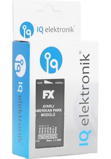 Iq Amerikan Park Modulü Ayarlı Yeni Nesil 12 Volt