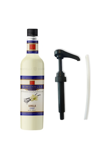 Simonelli Vanilya Kahve Şurubu 70 ML + Pompa