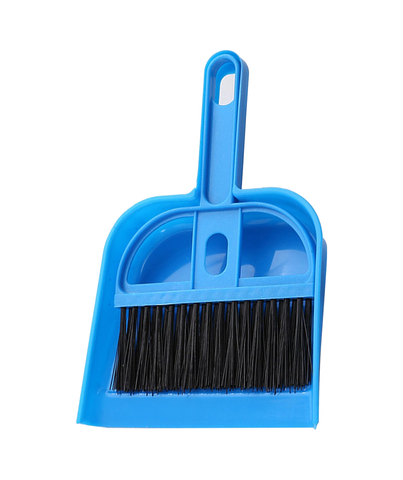 Fosenze Masaüstü Klavye Bilgisayar Temizleme Seti - Mini Süpürge Ve Kova İle Yumuşak Tüy, Toz Ve Parçacık Temizliği, Mavi Mavi