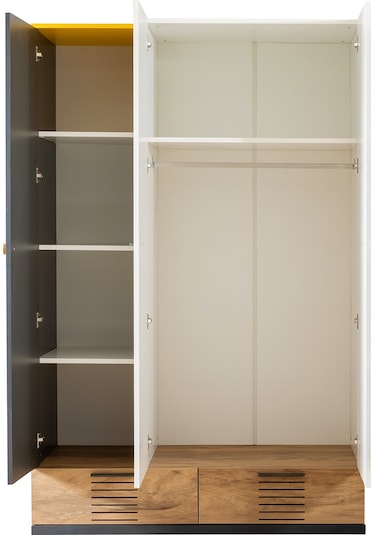 setaymobilya Gardırop, Relax Genç Odası 3 Kapaklı Dolap - Setay