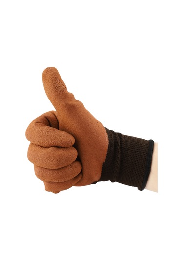 Geeksen Ergonomik Tasarımlı Nemi Emici Kaymazlı Bez Eldiven, Bahçe Bakımı Ve Ziraat İşleri İçin Dayanıklı Korumalı Eldivenler Logo Yok