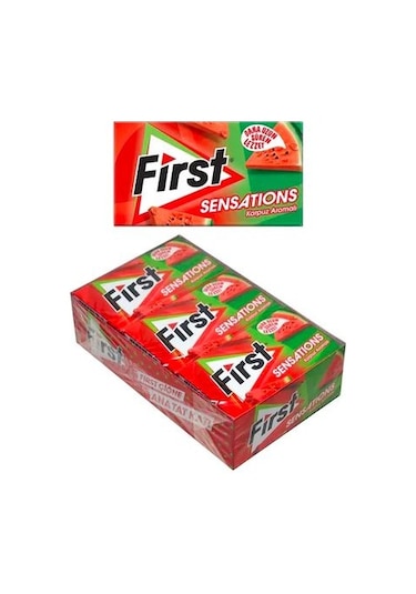 First Sensations Karpuz Aromalı Sakız 12 x 27 G