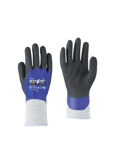 Towa-ag Omegamax542 Activgrip Hppe Astar Üzerine Microfinish Nitril Kaplı İş Eldiveni
